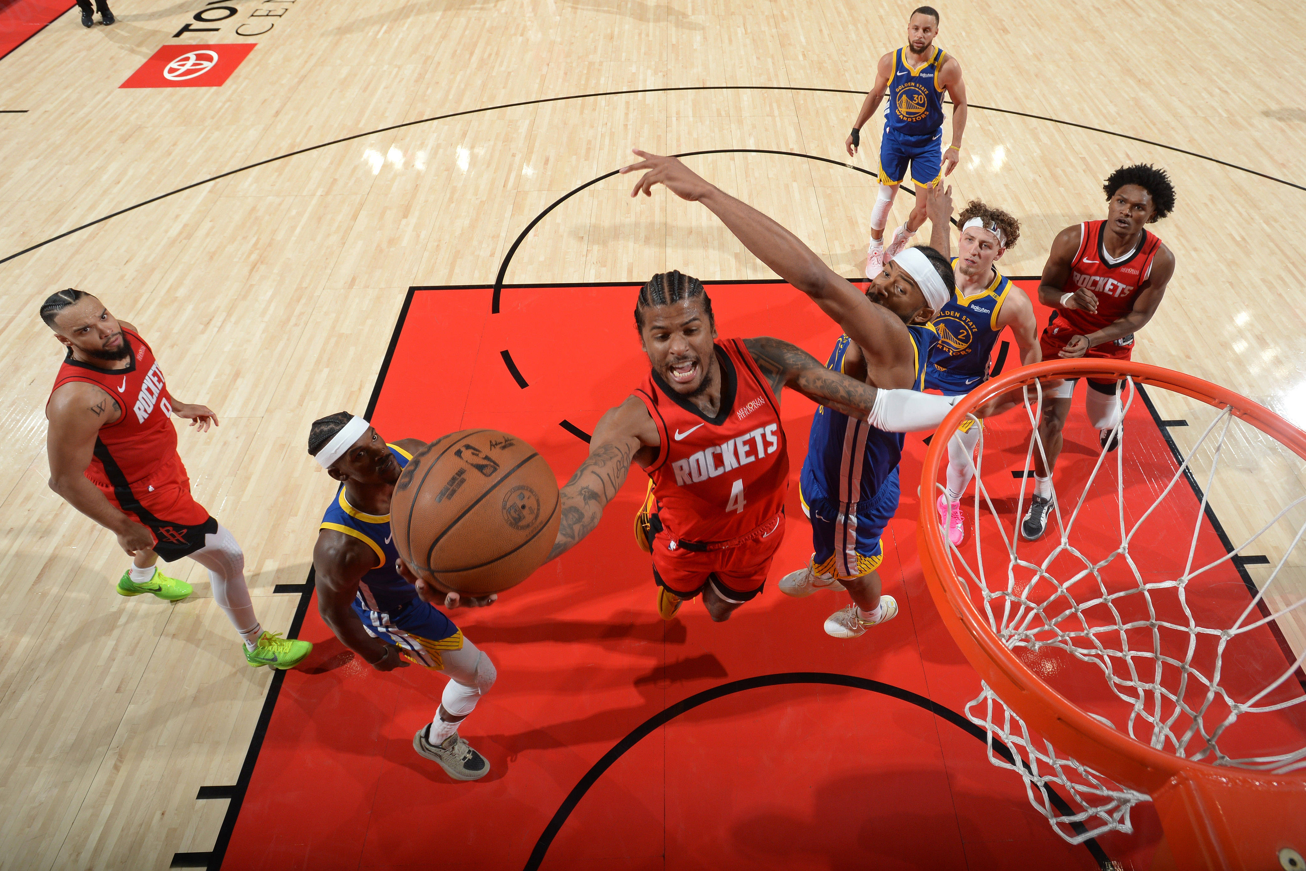 魔术,火箭,库里!